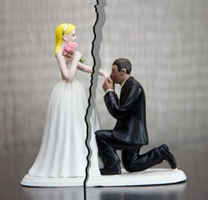 Divorce of a married couple