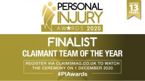 PI Awards 2020 FINALIST_CLAIMANT PI TEAM