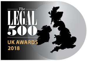 Legal 500 UK awards-2018